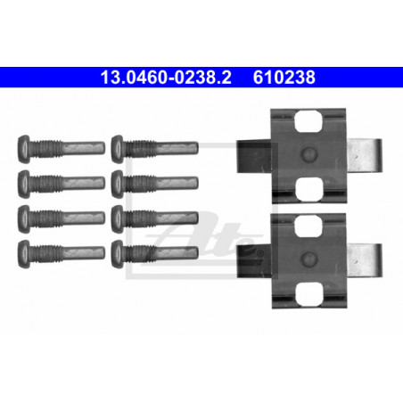 Kit d'accessoires (plaquette de frein) ATE