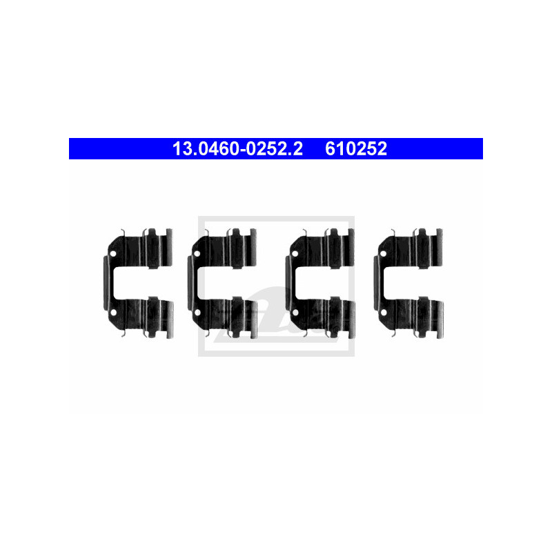 Kit d'accessoires (plaquette de frein) ATE