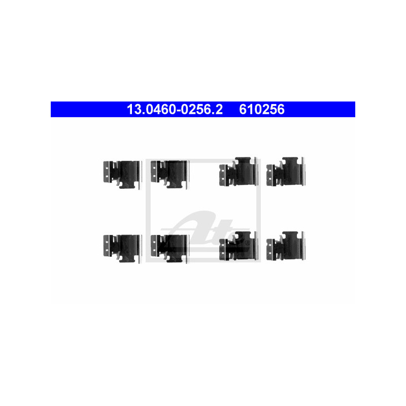 Kit d'accessoires (plaquette de frein) ATE