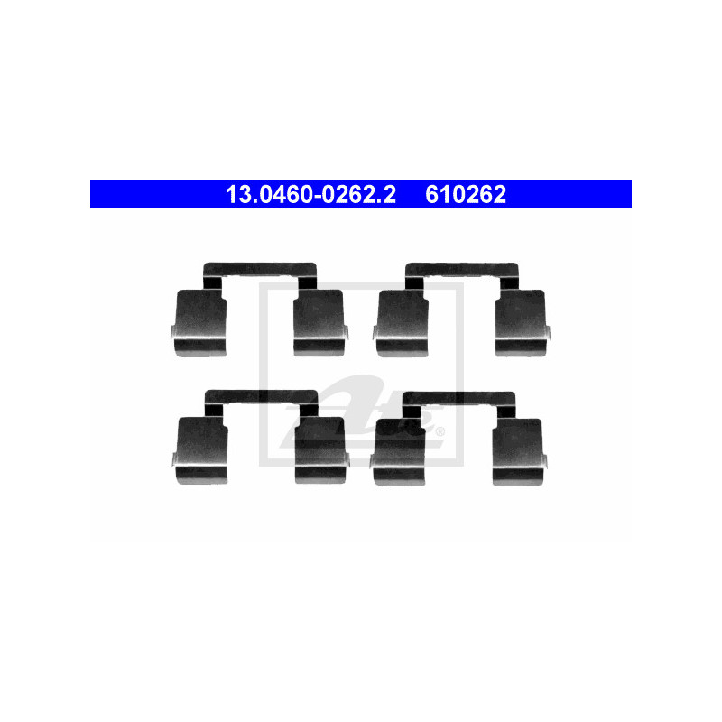 Kit d'accessoires (plaquette de frein) ATE