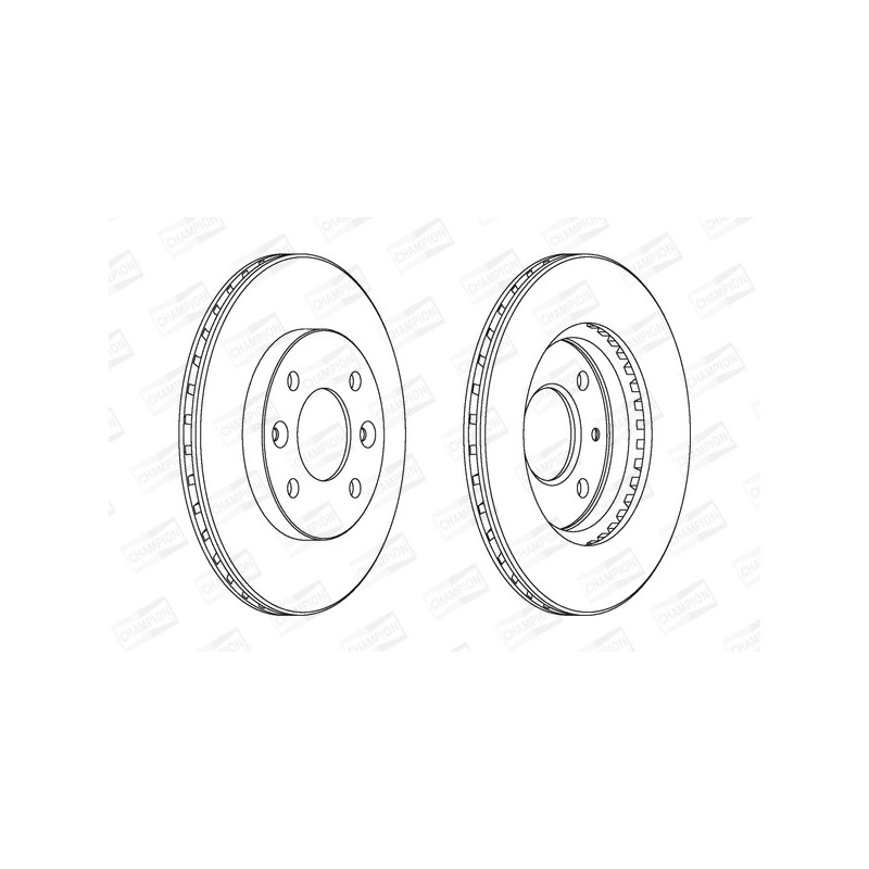 Disque de frein à l'unité CHAMPION