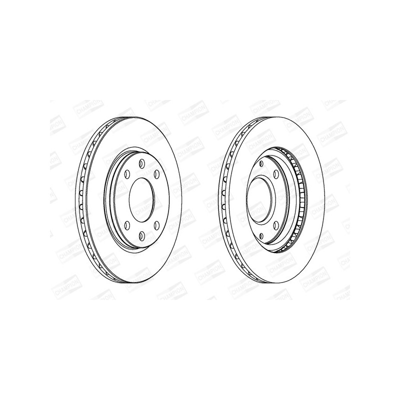 Disque de frein à l'unité CHAMPION