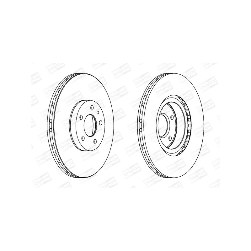 Disque de frein à l'unité CHAMPION