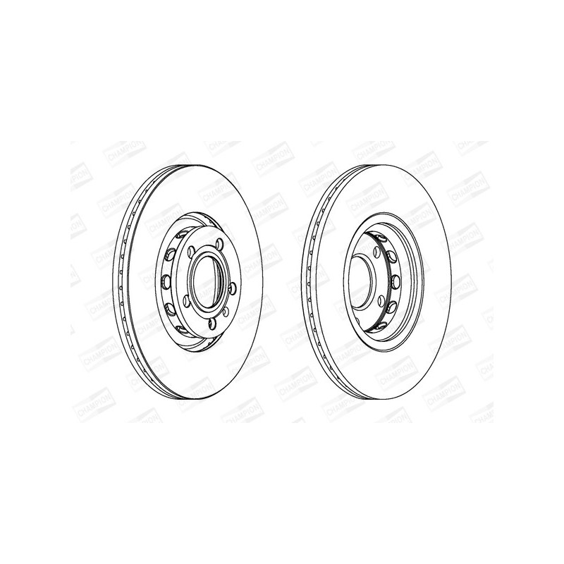 Disque de frein à l'unité CHAMPION