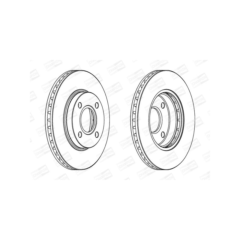 Disque de frein à l'unité CHAMPION