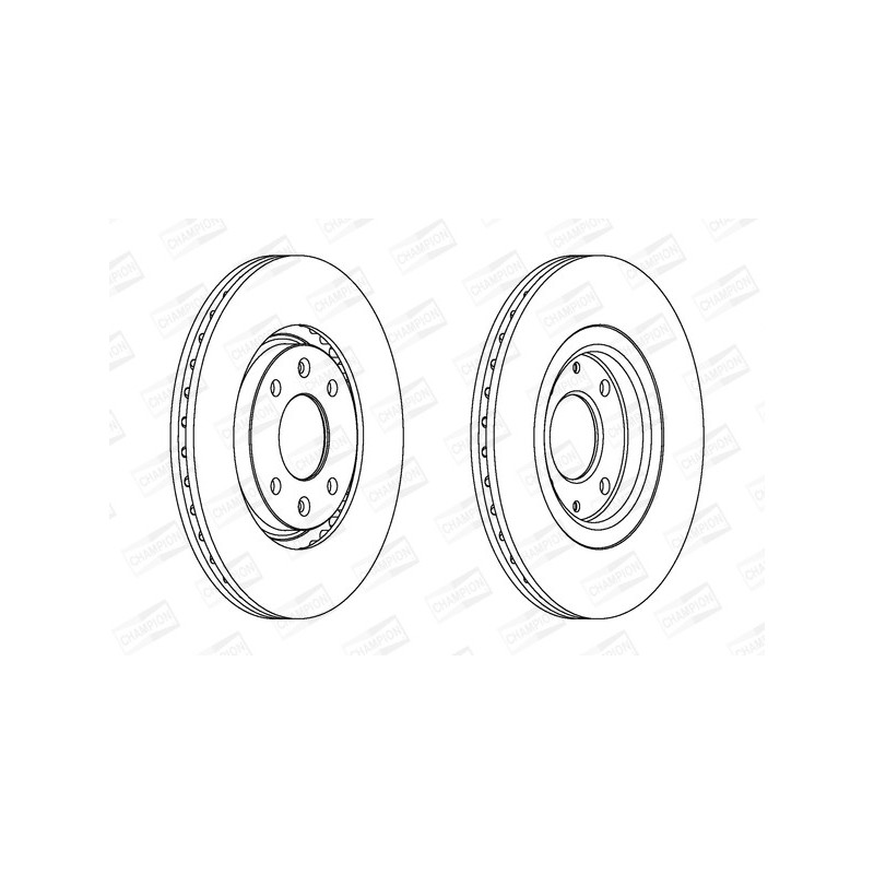 Disque de frein à l'unité CHAMPION