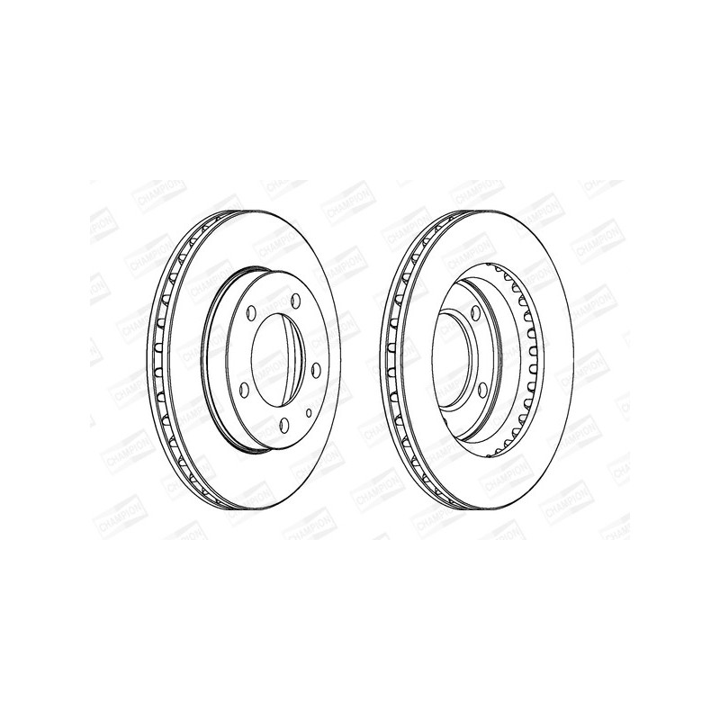 Disque de frein à l'unité CHAMPION