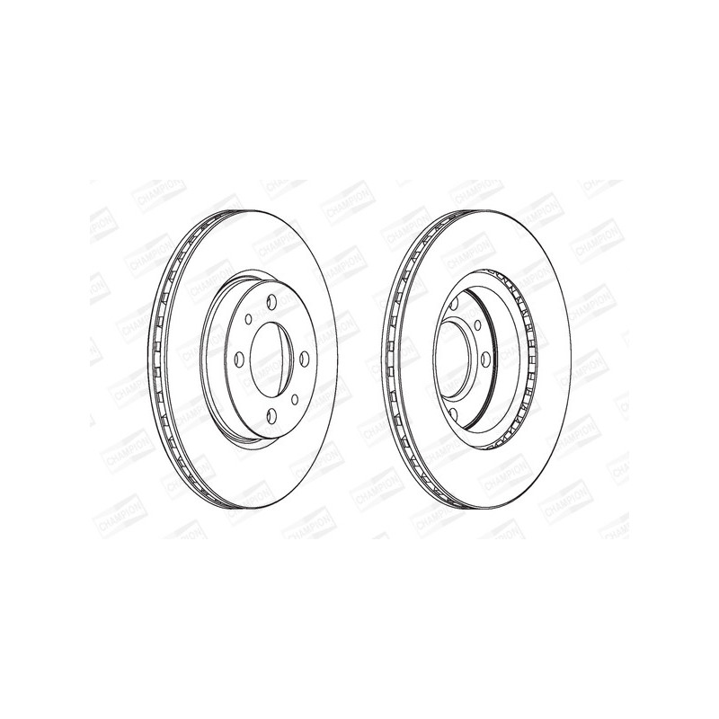 Disque de frein à l'unité CHAMPION