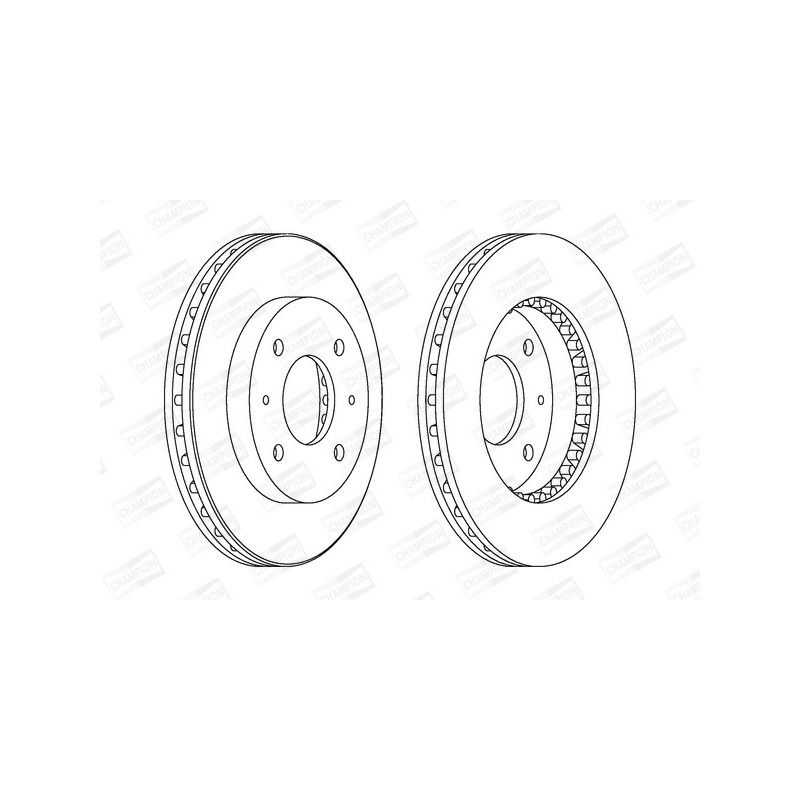 Disque de frein à l'unité CHAMPION