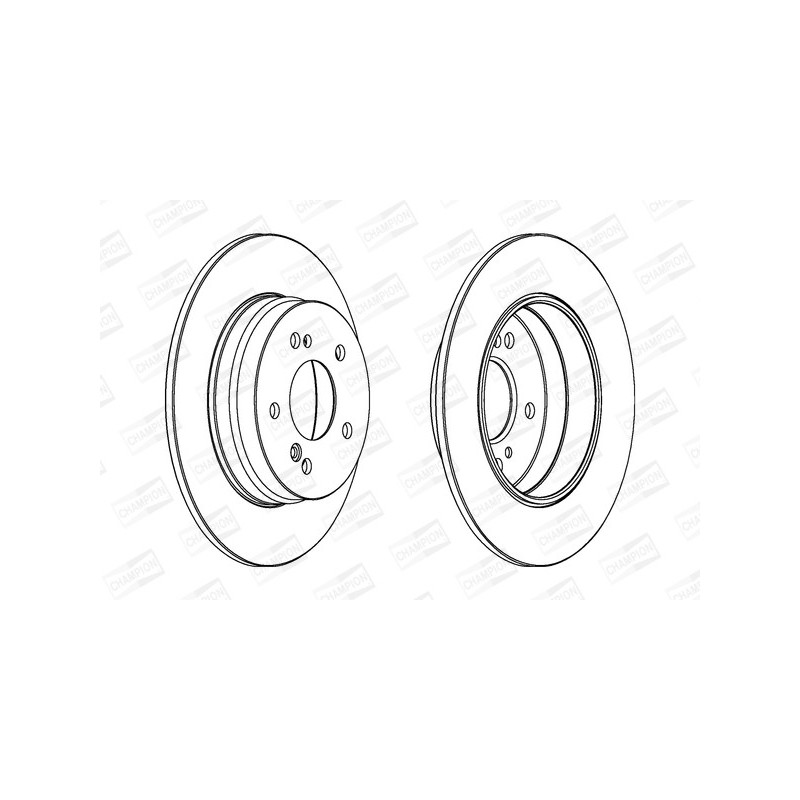 Disque de frein à l'unité CHAMPION