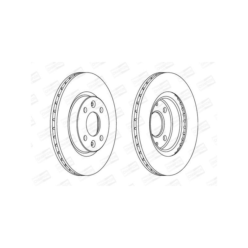 Disque de frein à l'unité CHAMPION