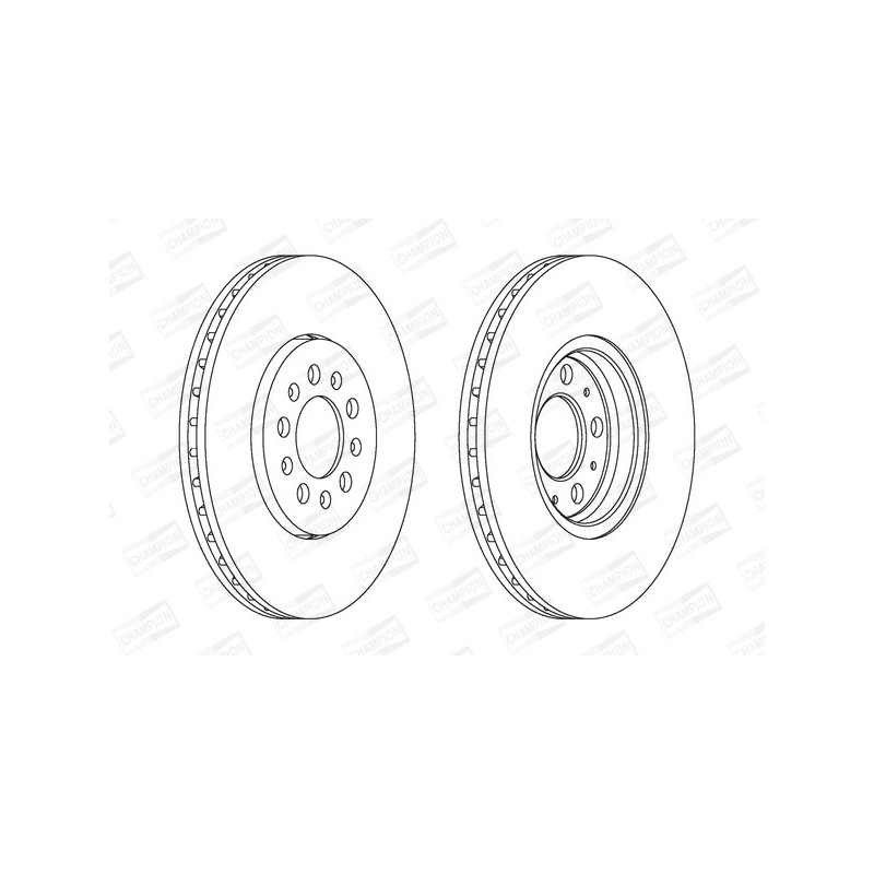 Disque de frein à l'unité CHAMPION