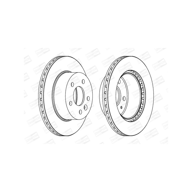 Disque de frein à l'unité CHAMPION