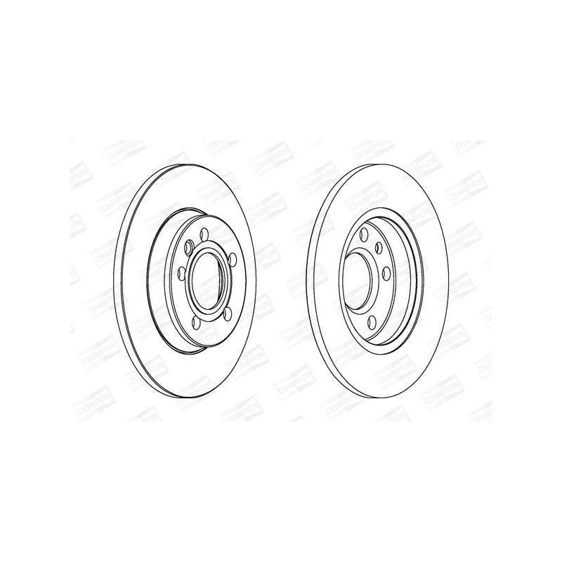 Disque de frein à l'unité CHAMPION