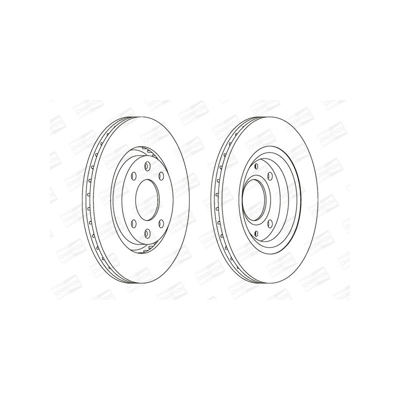 Disque de frein à l'unité CHAMPION