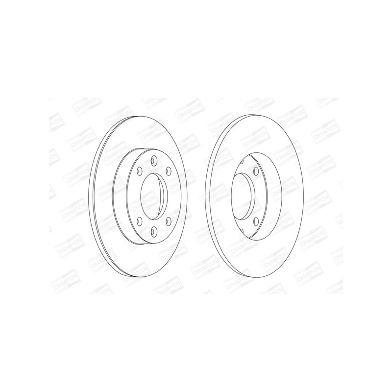 Disque de frein à l'unité CHAMPION