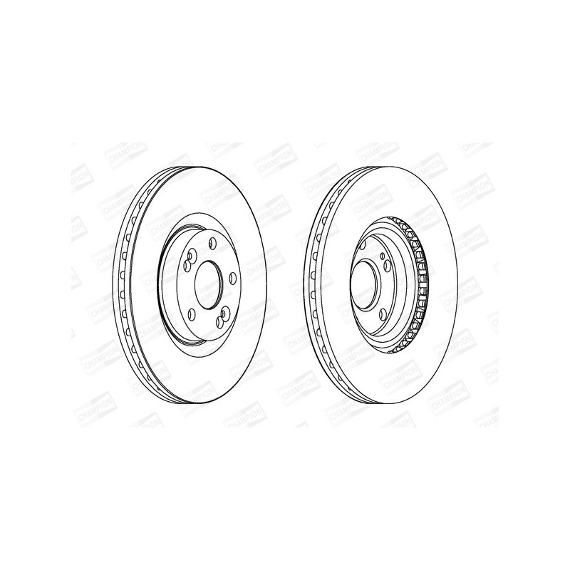 Disque de frein à l'unité CHAMPION