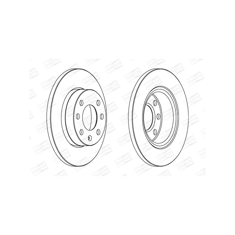 Disque de frein à l'unité CHAMPION