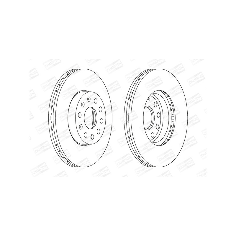 Disque de frein à l'unité CHAMPION