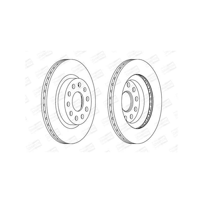 Disque de frein à l'unité CHAMPION