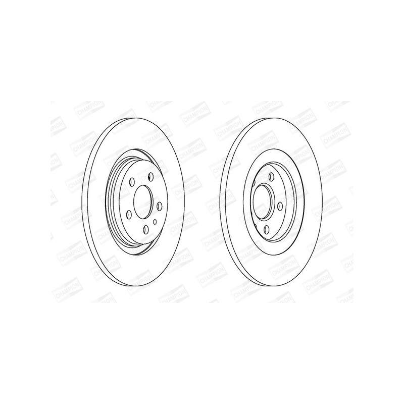 Disque de frein à l'unité CHAMPION