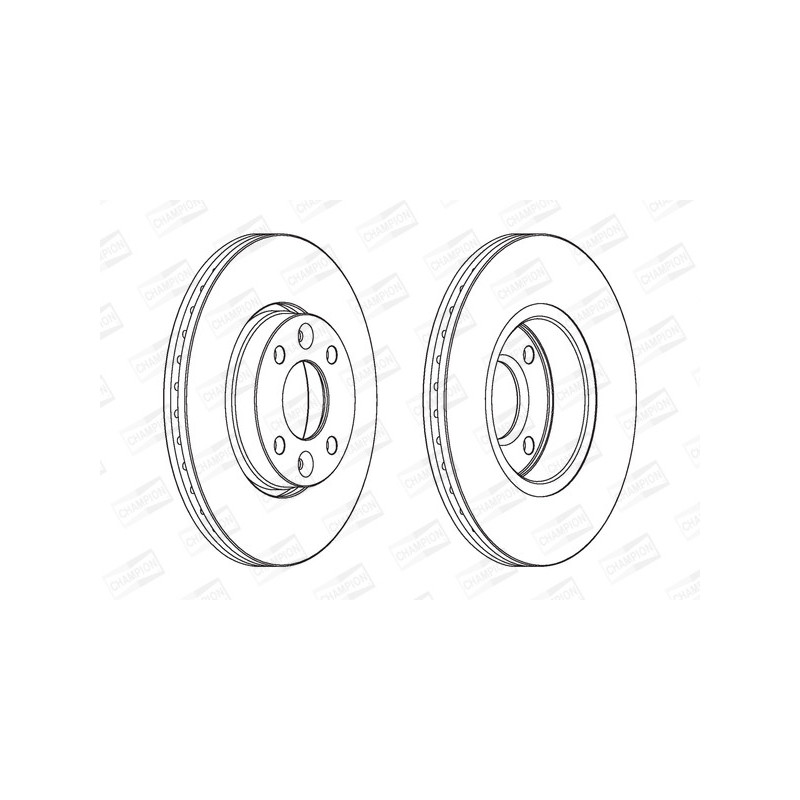 Disque de frein à l'unité CHAMPION