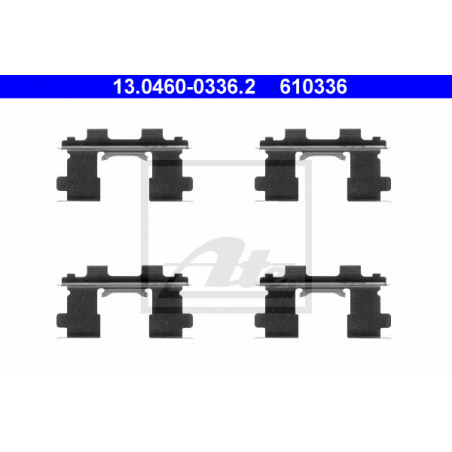 Kit d'accessoires (plaquette de frein) ATE