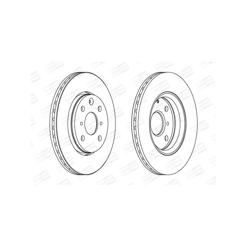 Disque de frein à l'unité CHAMPION
