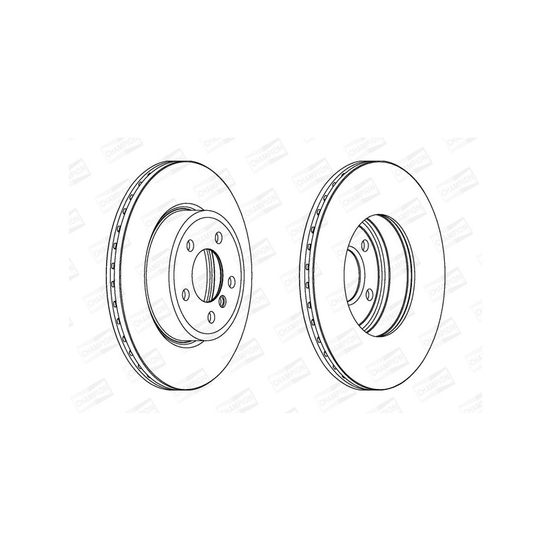 Disque de frein à l'unité CHAMPION