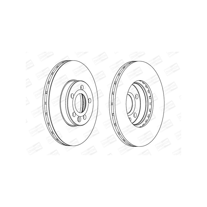 Disque de frein à l'unité CHAMPION