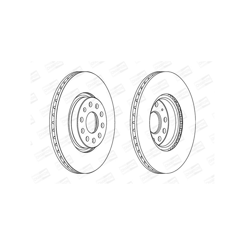 Disque de frein à l'unité CHAMPION