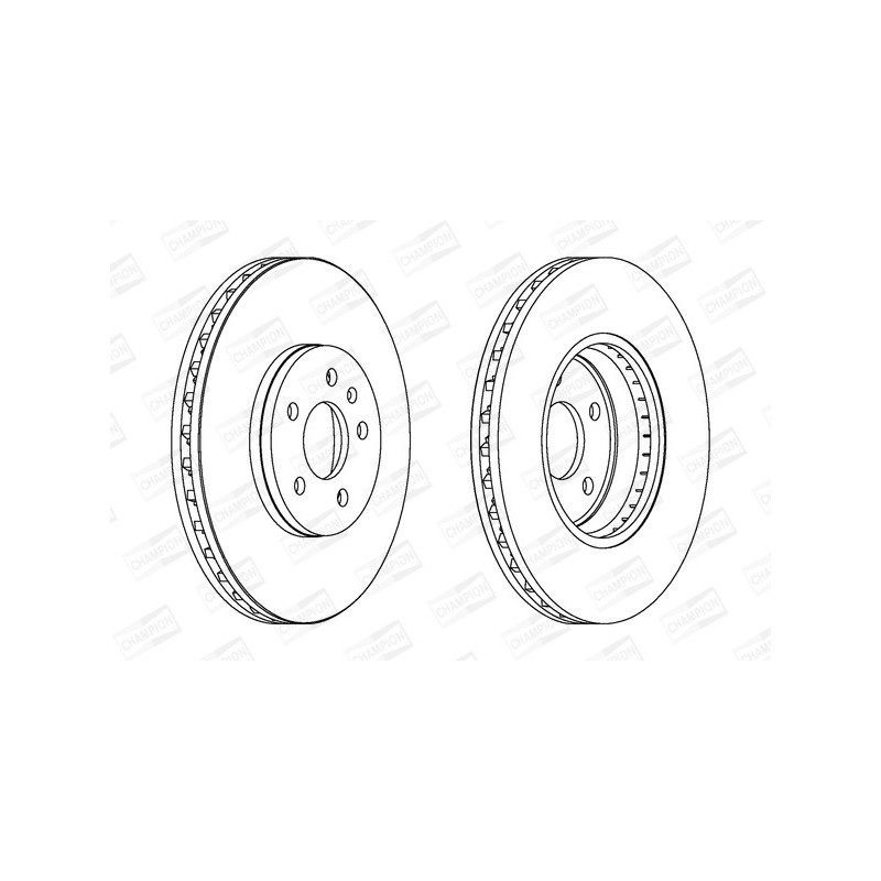 Disque de frein à l'unité CHAMPION