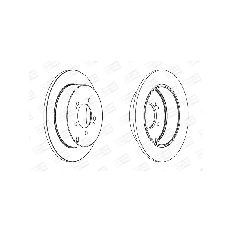 Disque de frein à l'unité CHAMPION