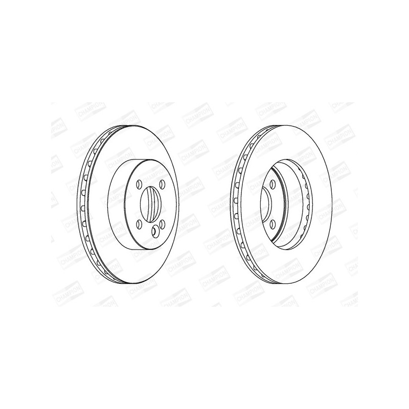 Disque de frein à l'unité CHAMPION