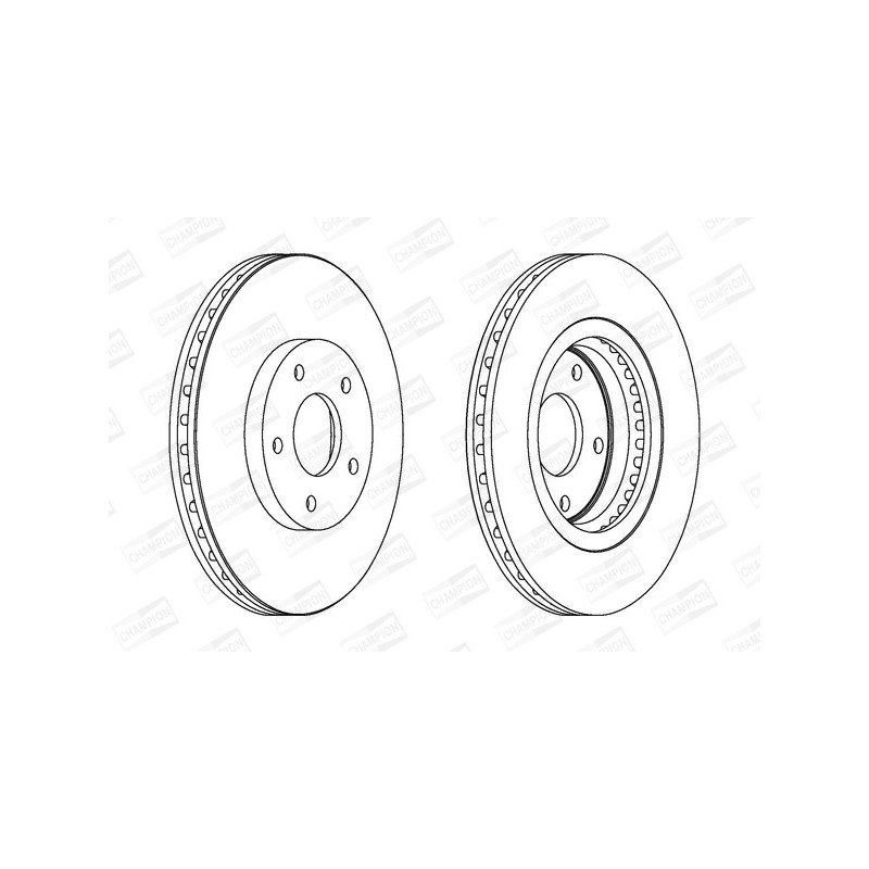 Disque de frein à l'unité CHAMPION