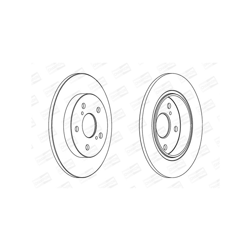 Disque de frein à l'unité CHAMPION