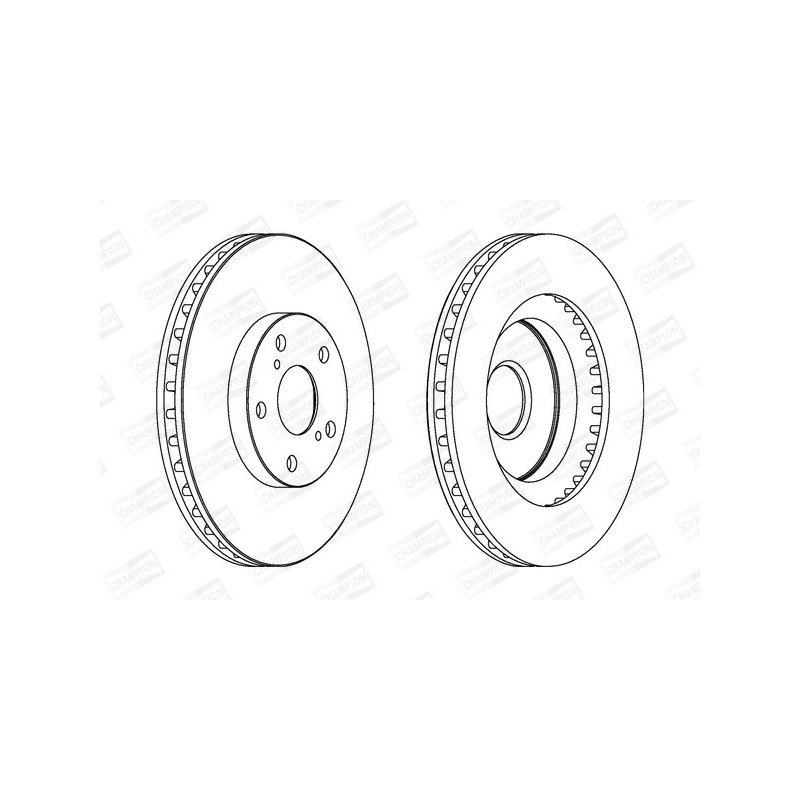 Disque de frein à l'unité CHAMPION