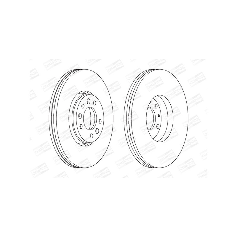 Disque de frein à l'unité CHAMPION