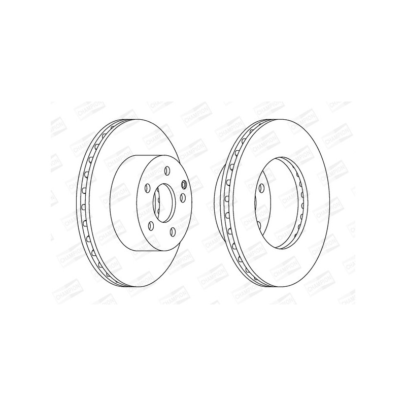 Disque de frein à l'unité CHAMPION