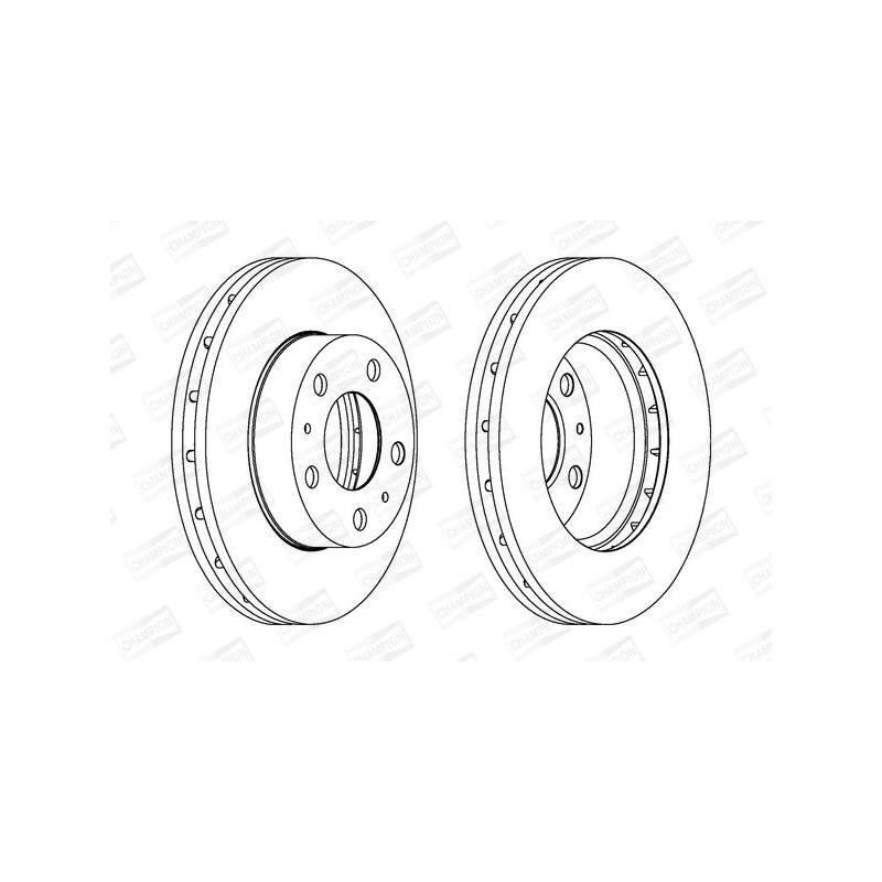 Disque de frein à l'unité CHAMPION