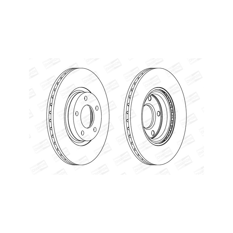Disque de frein à l'unité CHAMPION
