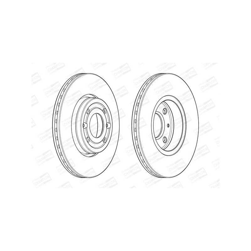 Disque de frein à l'unité CHAMPION