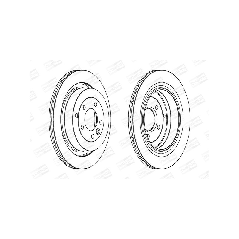 Disque de frein à l'unité CHAMPION