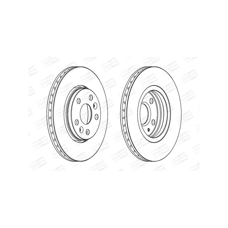 Disque de frein à l'unité CHAMPION