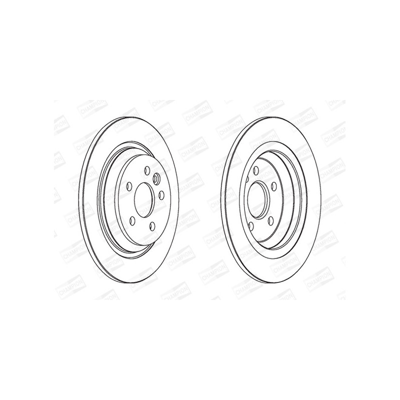 Disque de frein à l'unité CHAMPION