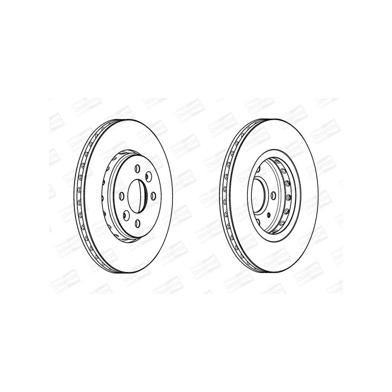Disque de frein à l'unité CHAMPION