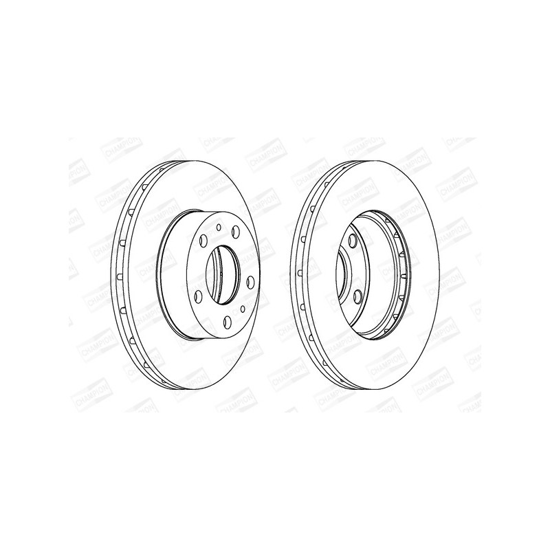 Disque de frein à l'unité CHAMPION