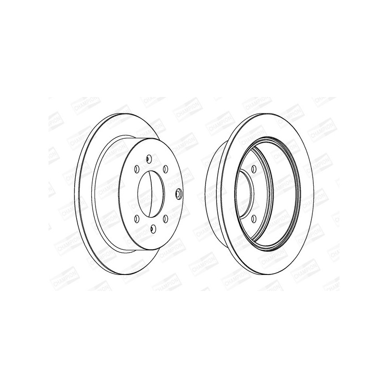 Disque de frein à l'unité CHAMPION