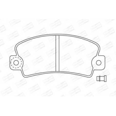 Jeu de quatre plaquettes de...