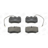 Jeu de quatre plaquettes de frein à disque CHAMPION